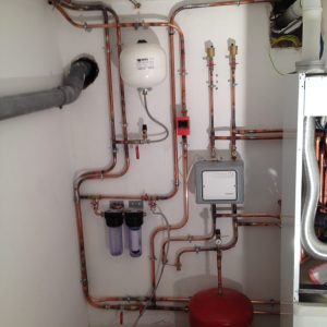 installation filtration eau et ballon d'eau chaude