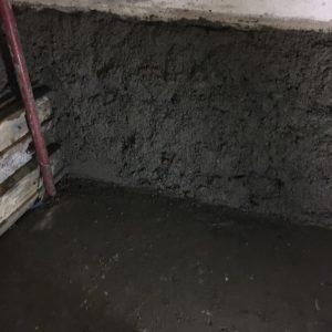 coulage chape béton pièce