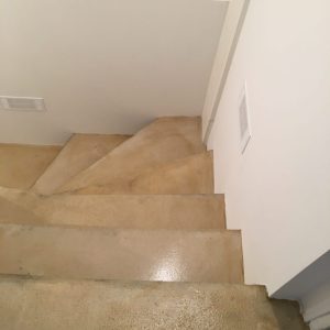 rénovation escalier béton