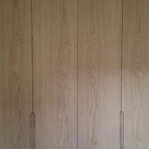 placard chambre finition chêne clair
